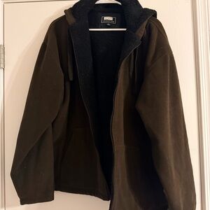 Champion Black and White Alex Halpern Label Shirt Jacket